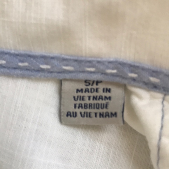 James Campbell White Button  Down Shirt Size SP - Picture 10 of 12